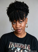 Full Lace wig Pre-styled black Braided wig with bangs