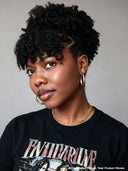 Full Lace wig Pre-styled black Braided wig with bangs