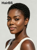 Full Lace Pixie Wig afro for black woman
