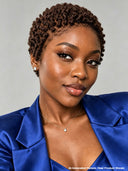 Full lace pixie wig 2 color for black women