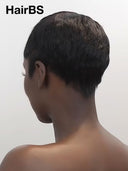 Full lace wig pixie cut for black woman 