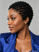 Full lace pixie wig 2 color for black women