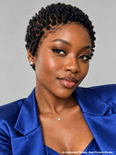 Full lace pixie wig 2 color for black women