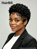 Full lace pixie wig for black women