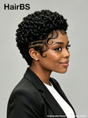 Full lace pixie wig for black women