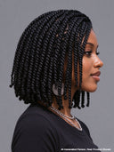 Full Lace wig Pre-styled black Braided wig bob