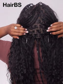 Full Lace wig updo braided hairstyles black 100% Human Hair