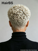 Full lace wig Pixie cut curly wave Unique colors
