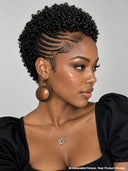 Full Lace Braided Spring Twist for black woman