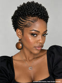 Full Lace Braided Spring Twist for black woman