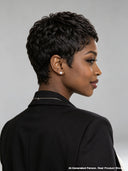 Full lace pixie cut wig Black for black women