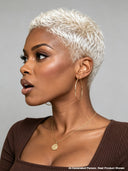 Full lace pixie cut wig Blonde for black women