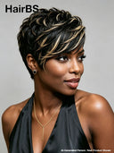 Ready & go Gluelesse wig quick weave machine made