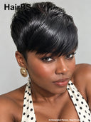 Ready to Go Glueless Wig pixie cut 100% Human Hair