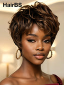 Wear to Go Glueless Pixie wig highlight for black woman