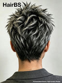 Wear to go Machine Made Salt And Pepper pixie cut wig