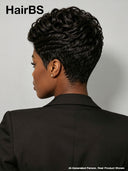 Lace front 13x4 pixie cut wig Quick weave for black women