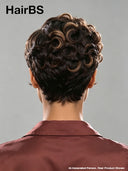 Lace front 13x4 side part pixie cut Brown highlight wig