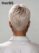 Lace front 13x4 Pixie wig Special Color 100% Human Hair