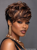 Wear & go machine made Quick weave brown mix honey