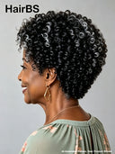 Wear to Go lace front Pixie Salt and Pepper afro wig