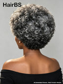 Wear to Go Glueless Pixie wig Salt and Pepper afro