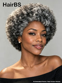 Wear to Go Glueless Pixie wig Salt and Pepper afro