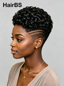 Topper Unit curly wave for black woman( NOT A WIG) 