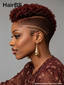 Topper Unit 99J# burgundy for black woman( NOT A WIG) 