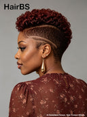 Topper Unit 99J# burgundy for black woman( NOT A WIG) 