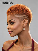 Topper Unit curly wave orange for black woman( NOT A WIG) 