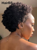 Special Offer Machine Made pixie afro glueless wig $59.99 100% Human Hair