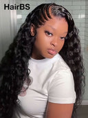 13x4 Lace wig updo braided hairstyles black curly wave 26 inch 100% Human Hair
