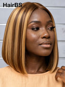 Buy 1 Get 1 Free $199 lace closure bob straight the luxe 