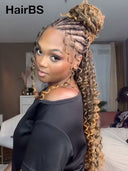 Feather Crochet Human Hair Extensions deep wave mix 4/27#  invisible and comfortable 100% Human Hair（50 grams per piece）