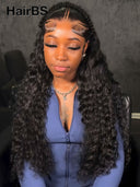 Braided hairstyle wig Pre-styled Updo Lace front 20 inch 300% Density 100% Human Hair