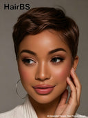 Lace front 13x4 pixie wig 5 color for black women