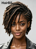 Lace front 13x6 Braided hairstyle wig for black woman 