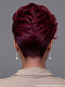 Lace front 13x4 pixie burgundy 99J# Quick weave
