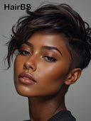 HD wig Pixie cut wig Lace front 13x6 quick weave 100% Human Hair
