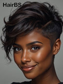 HD wig Pixie cut wig Lace front 13x6 quick weave 100% Human Hair