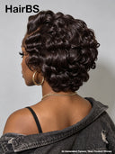 Pixie wig Lace front 13x4 brown for black woman
