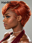 Lace front 13x4 Pixie wig 3 color options quick weave