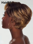 Lace front 13x4 Pixie wig 3 color options quick weave