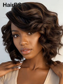 Ready to go 13x4 lace front bob wig black 100% Human Hair 