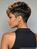 Lace front 13x6 Pixie cut wig quick weave 