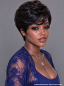 13x4 Lace front pixie wig straight