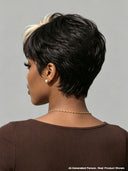13x4 lace front Wig blonde highlight pixie cut wig