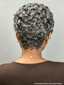 Lace front pixie wig curly 2 color for black women