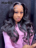 13x4 Lace Front Wig lace M lagos hairline body Wave Long Wig 100% 